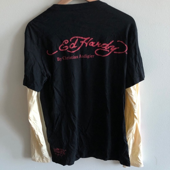 Ed Hardy Long Sleeve Tee - Picture 7 of 8